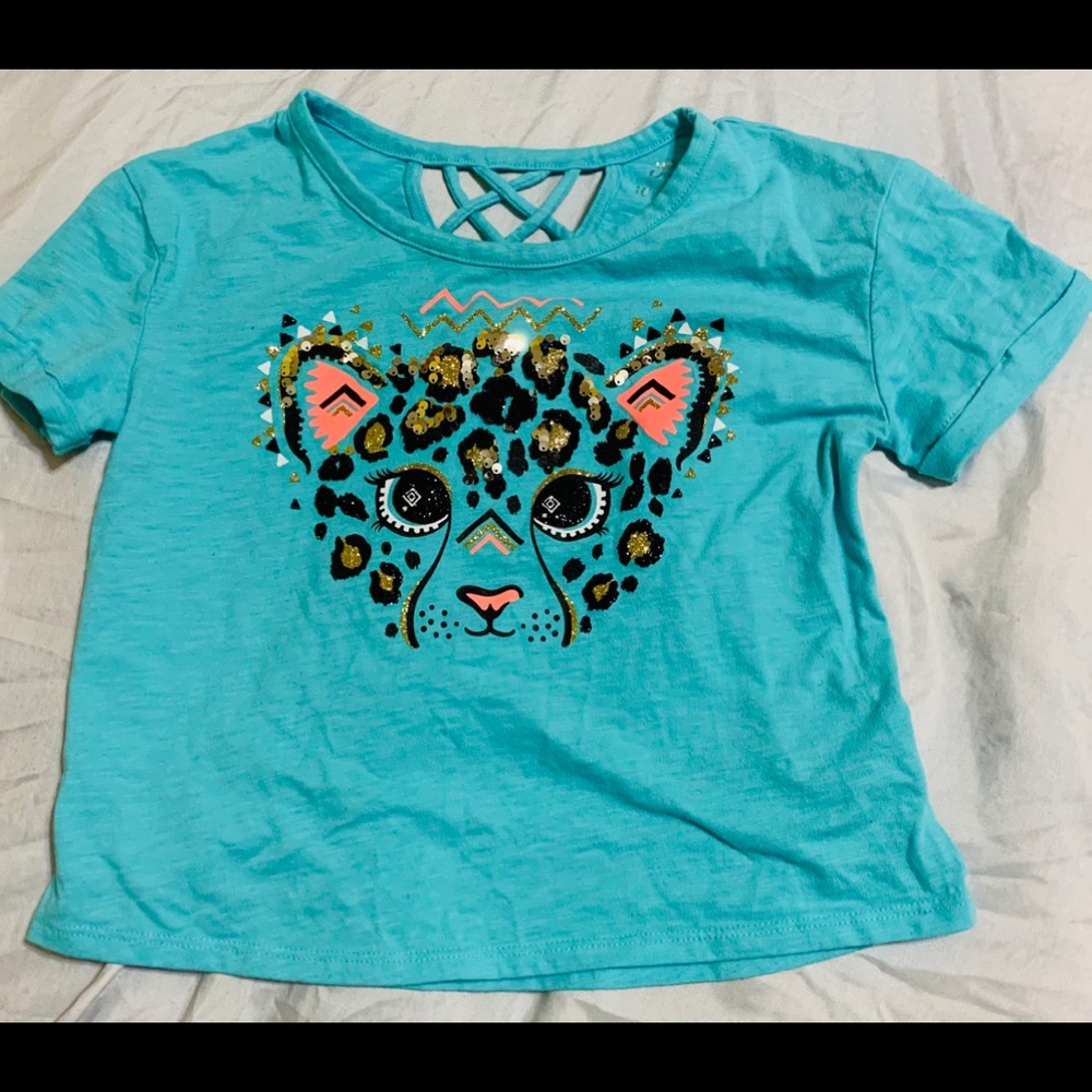 2- Justice Girls flip Sequins T-shirts